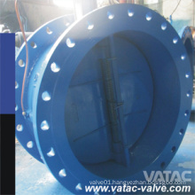 API 6D RF Flange Ending Cast Butterfly Check Valve